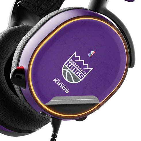 NBA Sacramento Kings Distressed SteelSeries Arctis 3 Skin